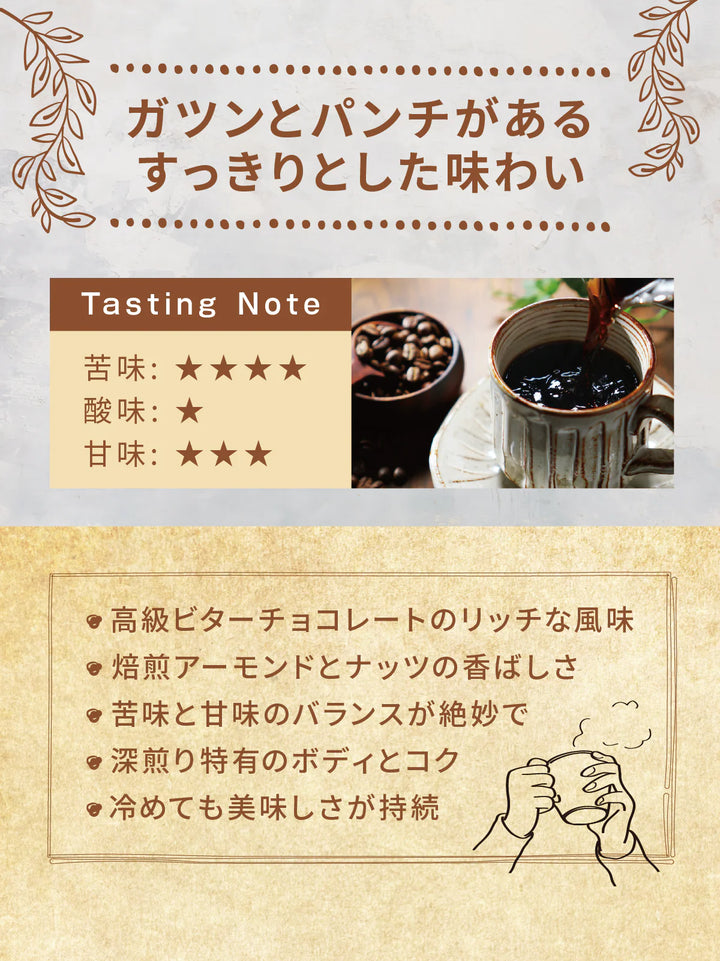 【健康&美容維持専用】極上カビなしコーヒー豆  オーガニック 送料無料 無添加 無農薬 無除草剤カビ毒なし