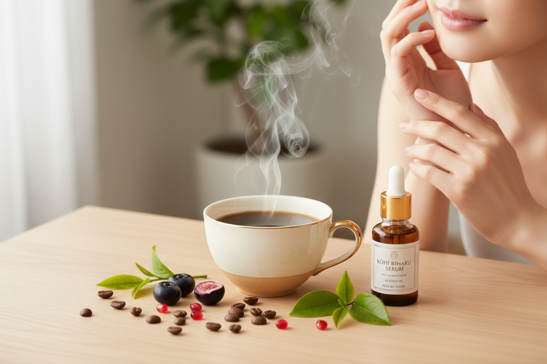 コーヒーで肌年齢が変わる？美容成分ポリフェノールの驚異的な力と、美肌を守る選び方