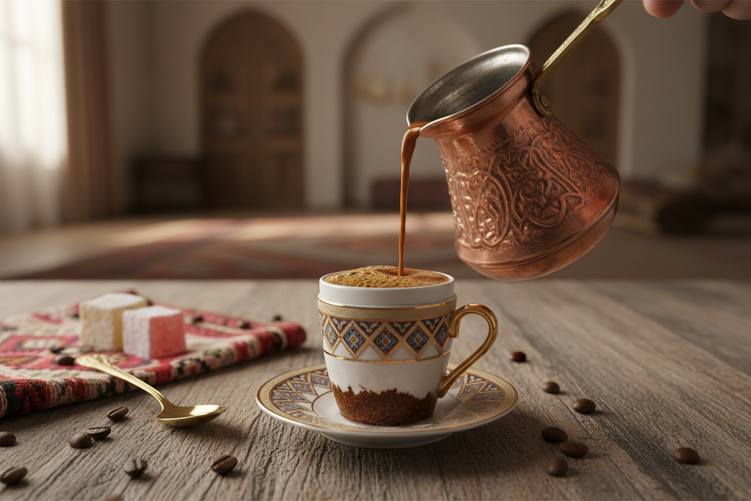 【最古の抽出方法】煮出して楽しむ！「トルコ式コーヒー」の歴史と淹れ方