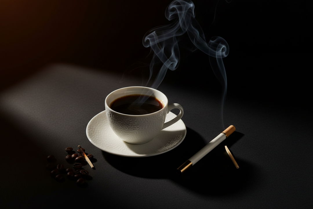 【科学で解明】なぜ「タバコとコーヒー」は至高の組み合わせなのか？