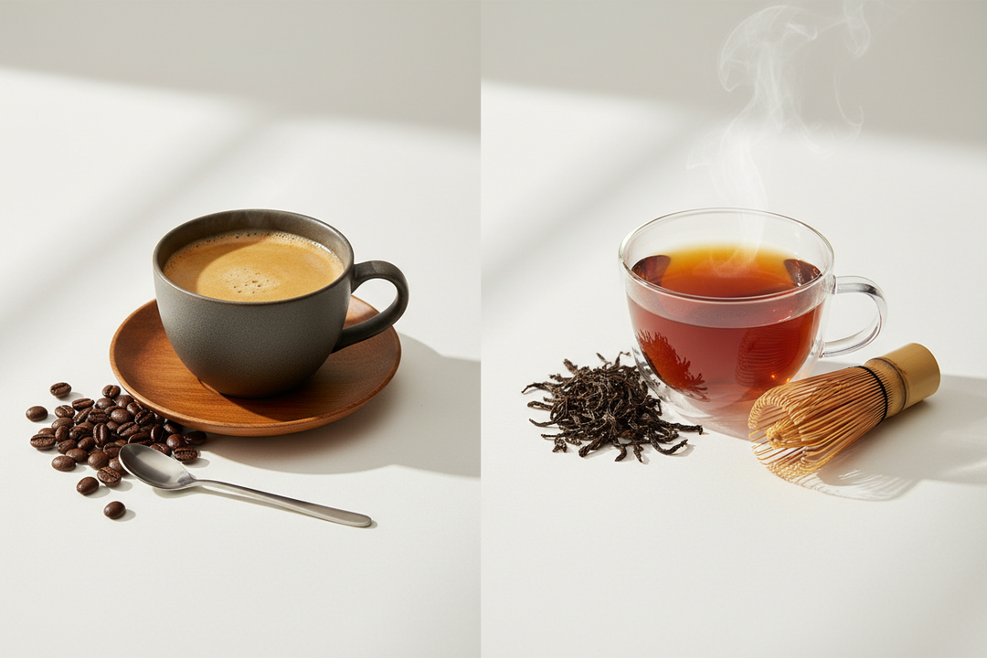 コーヒーと紅茶、あなたの体に合うのはどっち？成分から紐解く使い分け術