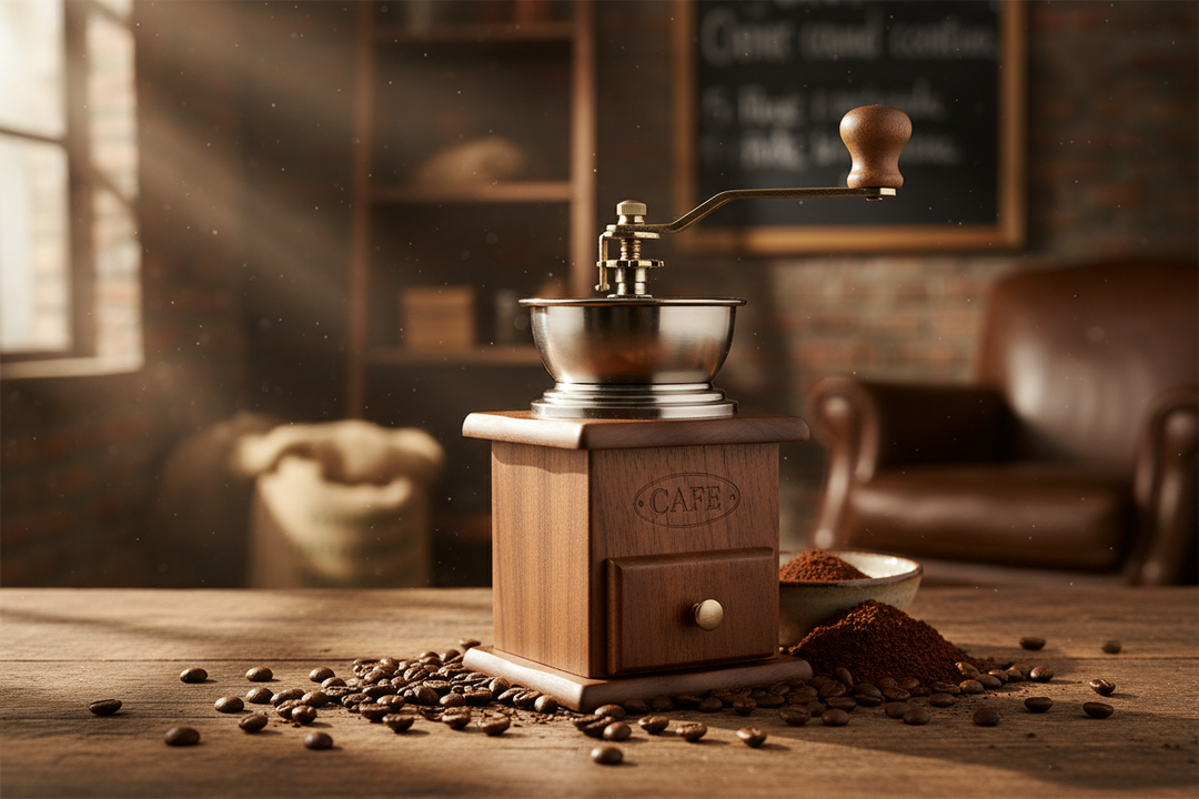 【挽きたての感動】コーヒーミルの選び方ガイド！手動と電動、どちらがあなたに合う？