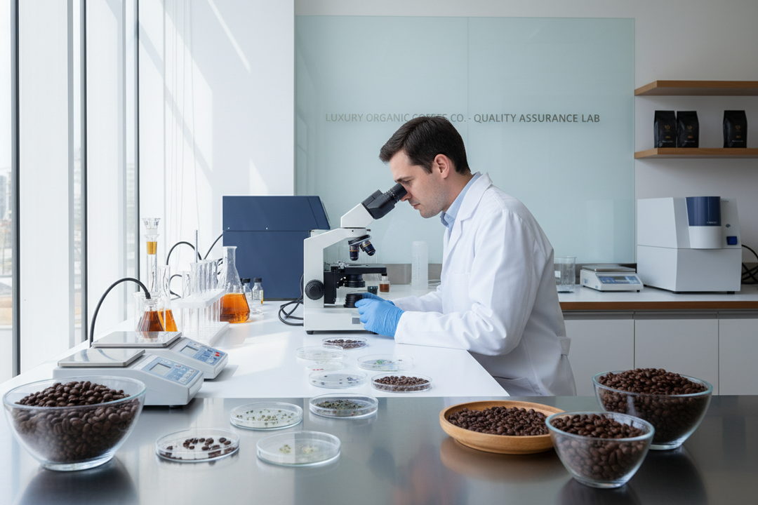 コーヒー豆とカビ毒