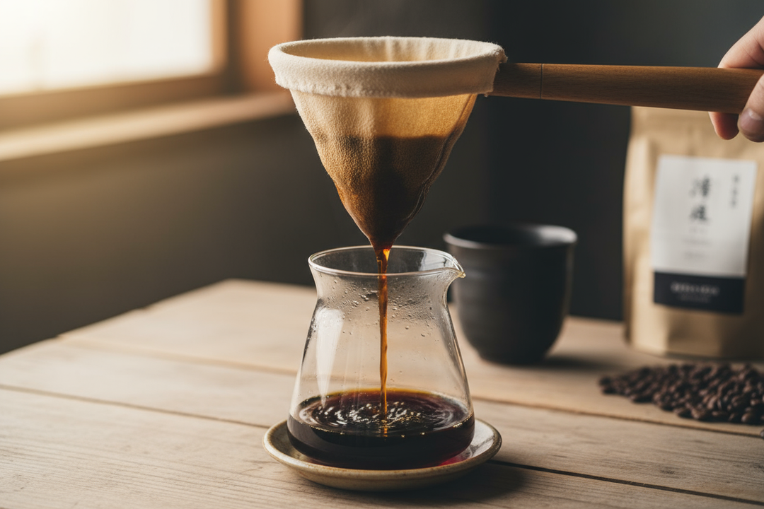 【至高のコーヒー体験】まったりとした口当たりが魅力！ネルドリップの秘訣と淹れ方