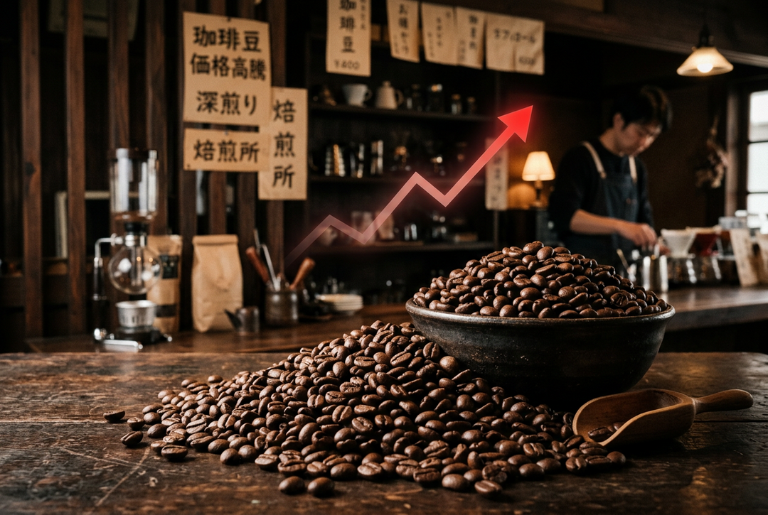 珈琲豆の価格高騰について。私たちが絶対に「品質を下げない」と決めている理由